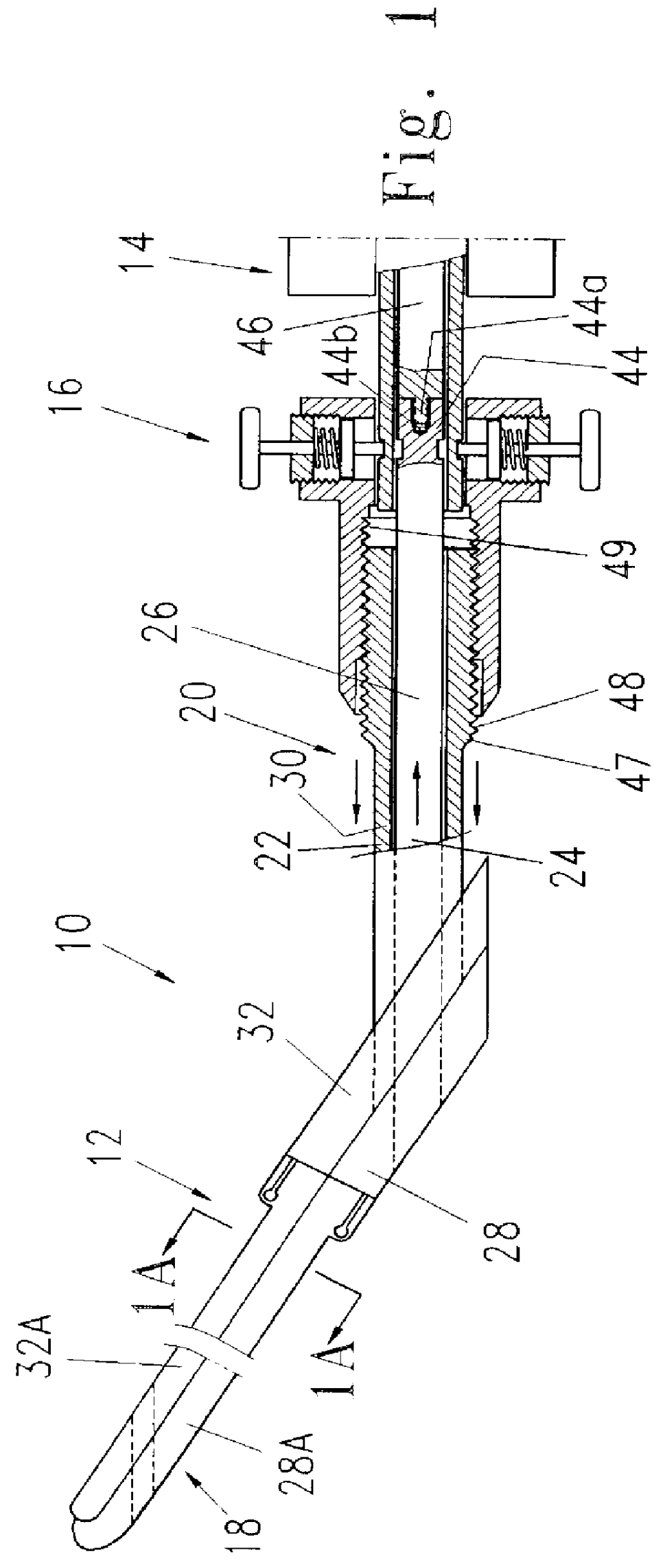 Universal mechanical dilator combined with massaging action