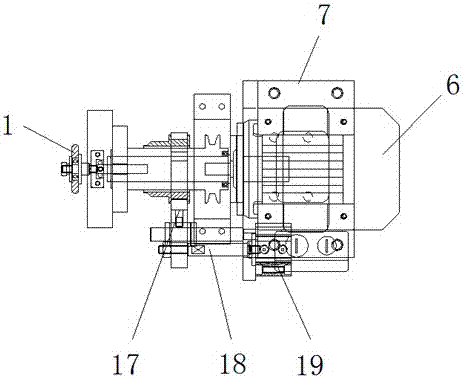 A pneumatic control cutting machine