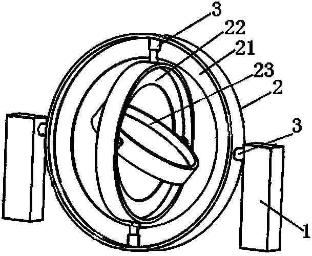 Multi-dimensional fluid power generating system