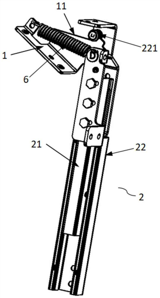 Sliding turnover mechanism, headrest adjusting device and headrest bracket