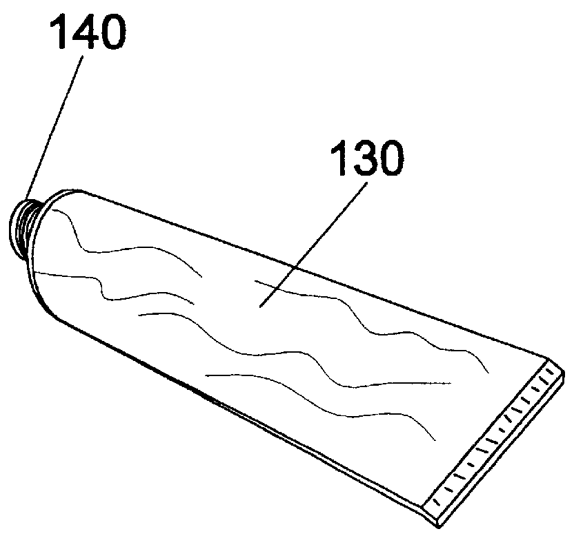 Toothbrush with a refillable toothpaste chamber