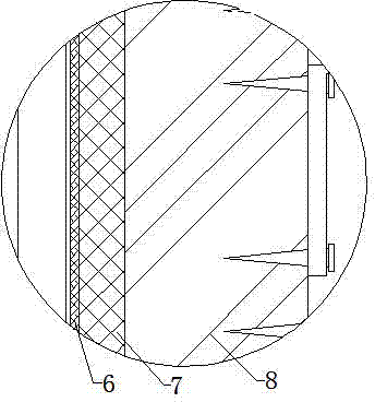 Well type thermal treatment furnace for ring piece