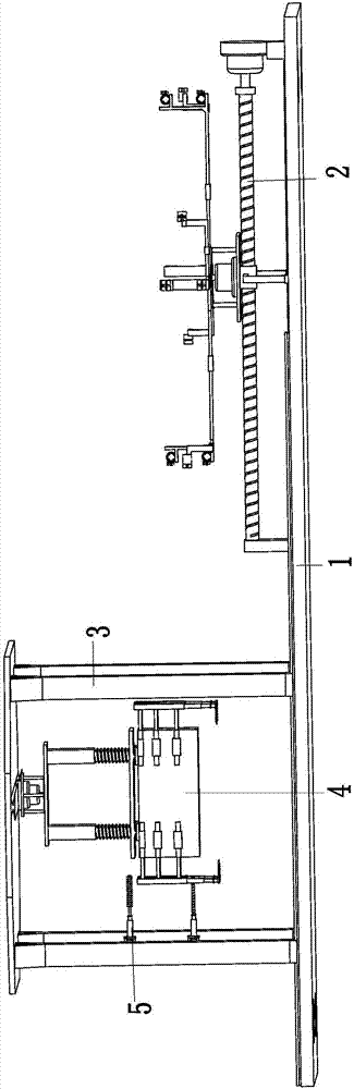 Automatic reinforced concrete road barrier and stainless steel connecting rod installing machine for road construction