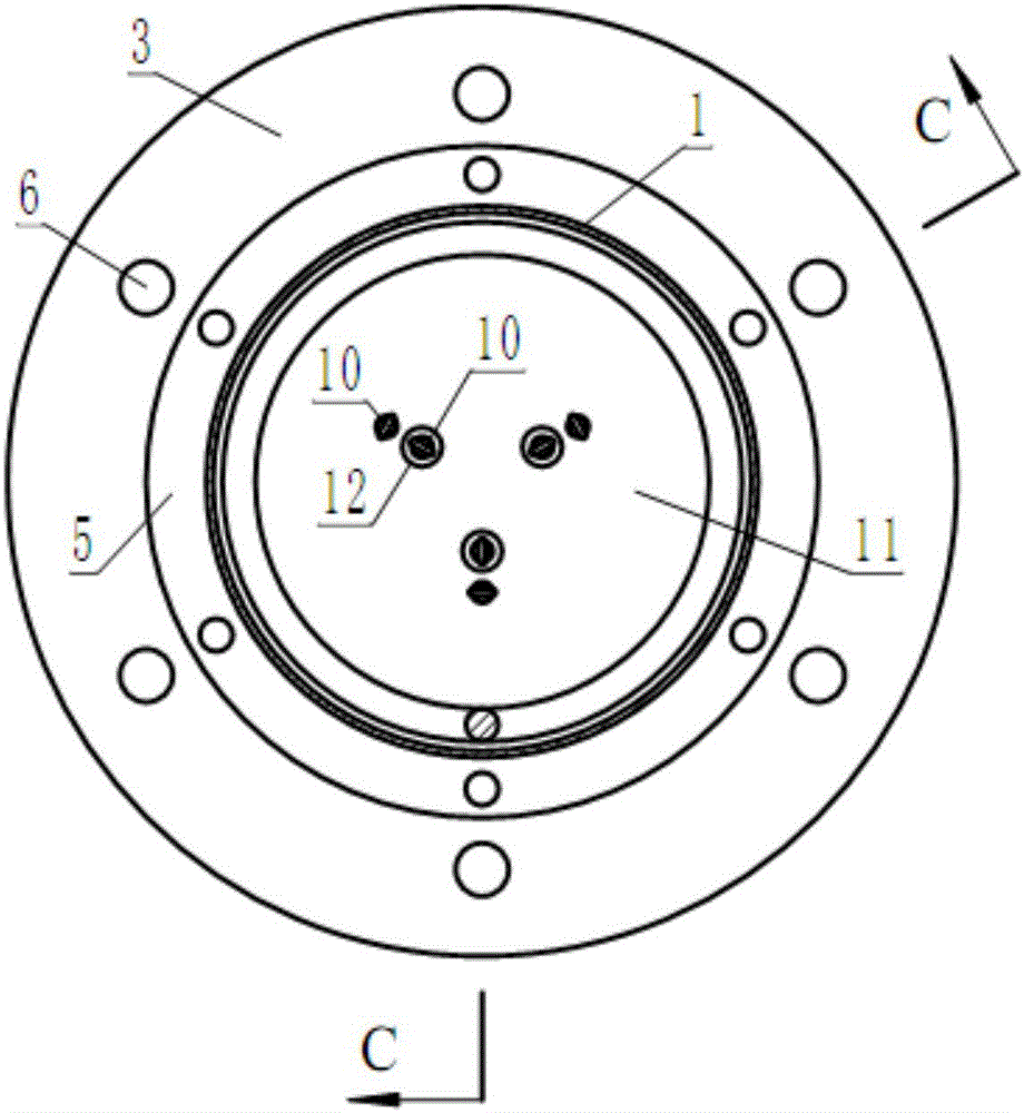 Helical compression spring damper with presettable initial stiffness