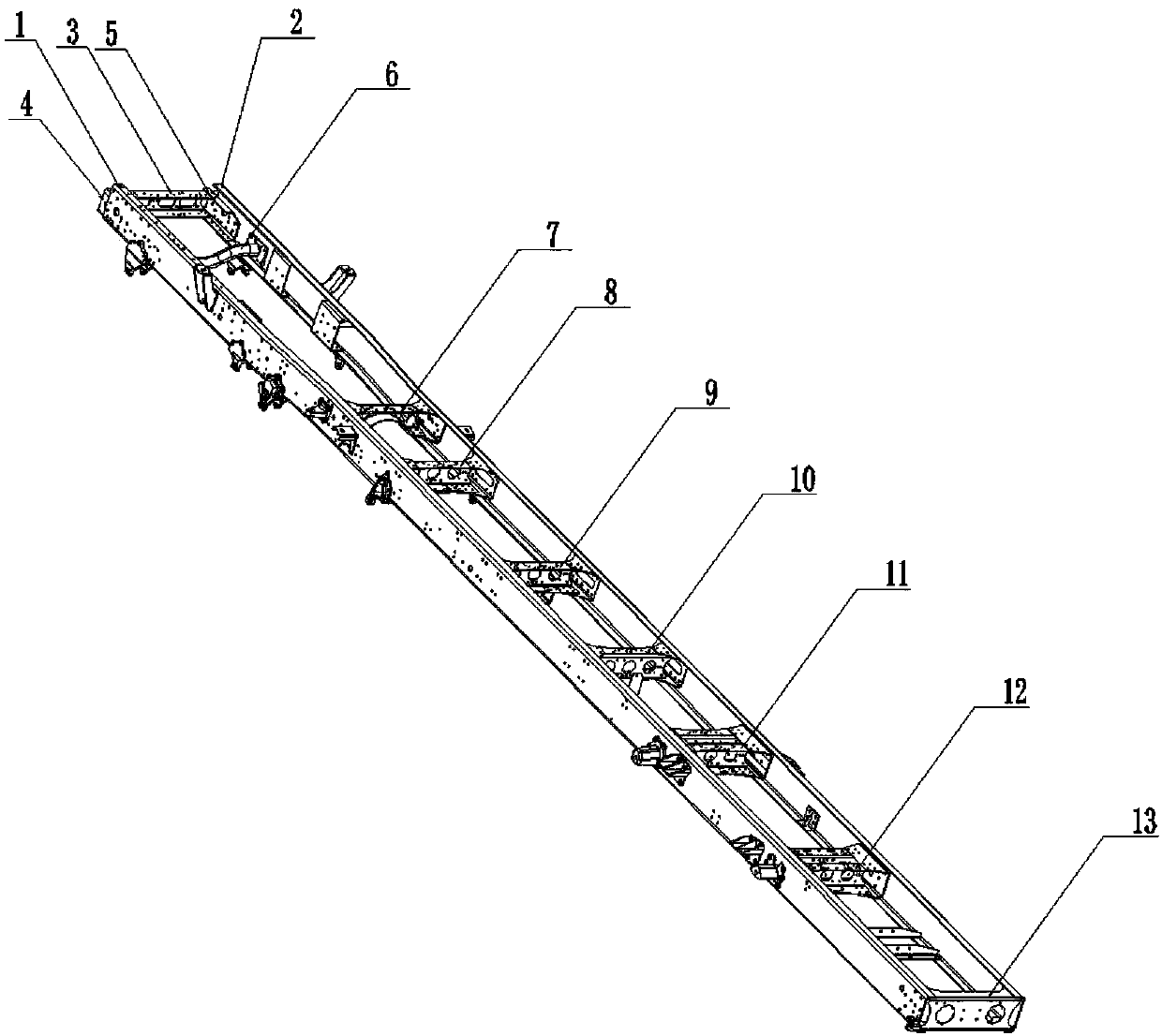 Automobile frame assembly