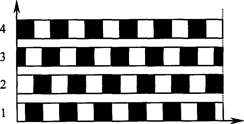 High precision combined optical grating device for optical 3D measurement