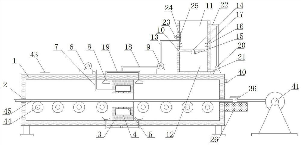 Non-woven fabric winding device for non-woven fabric machinery