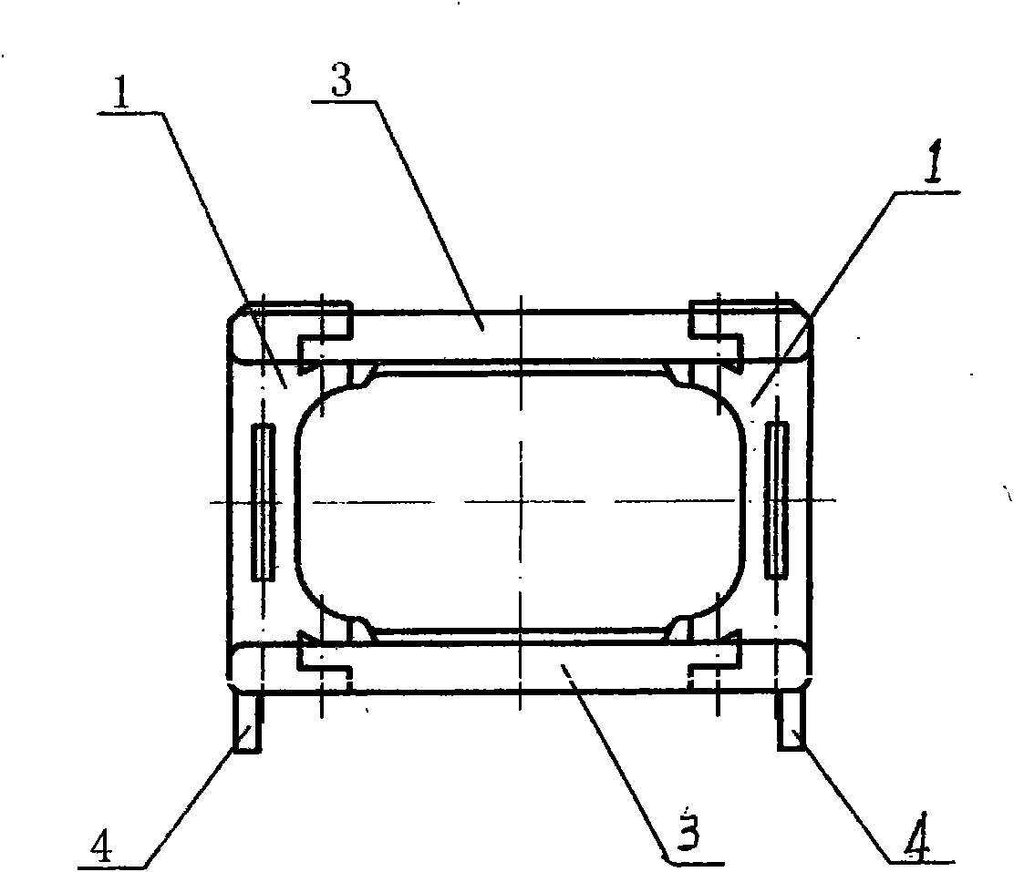 O-shaped anti-skidding cable plywood for coal mining machine