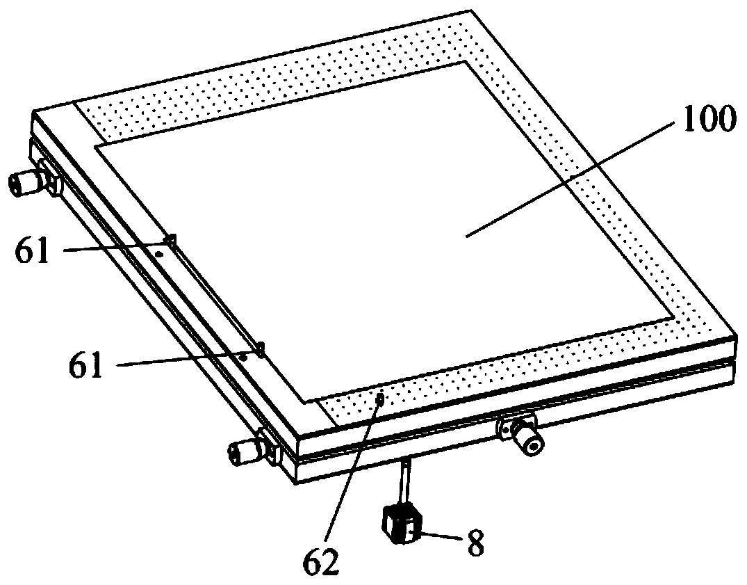 A parallel screen automatic printing machine