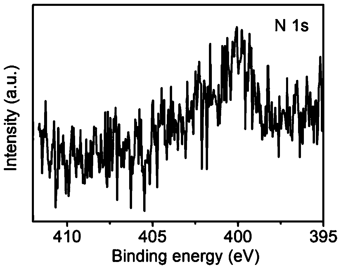 Porous nitrogen-doped graphene composite cobalt phosphide nanosheet and preparation method and application thereof