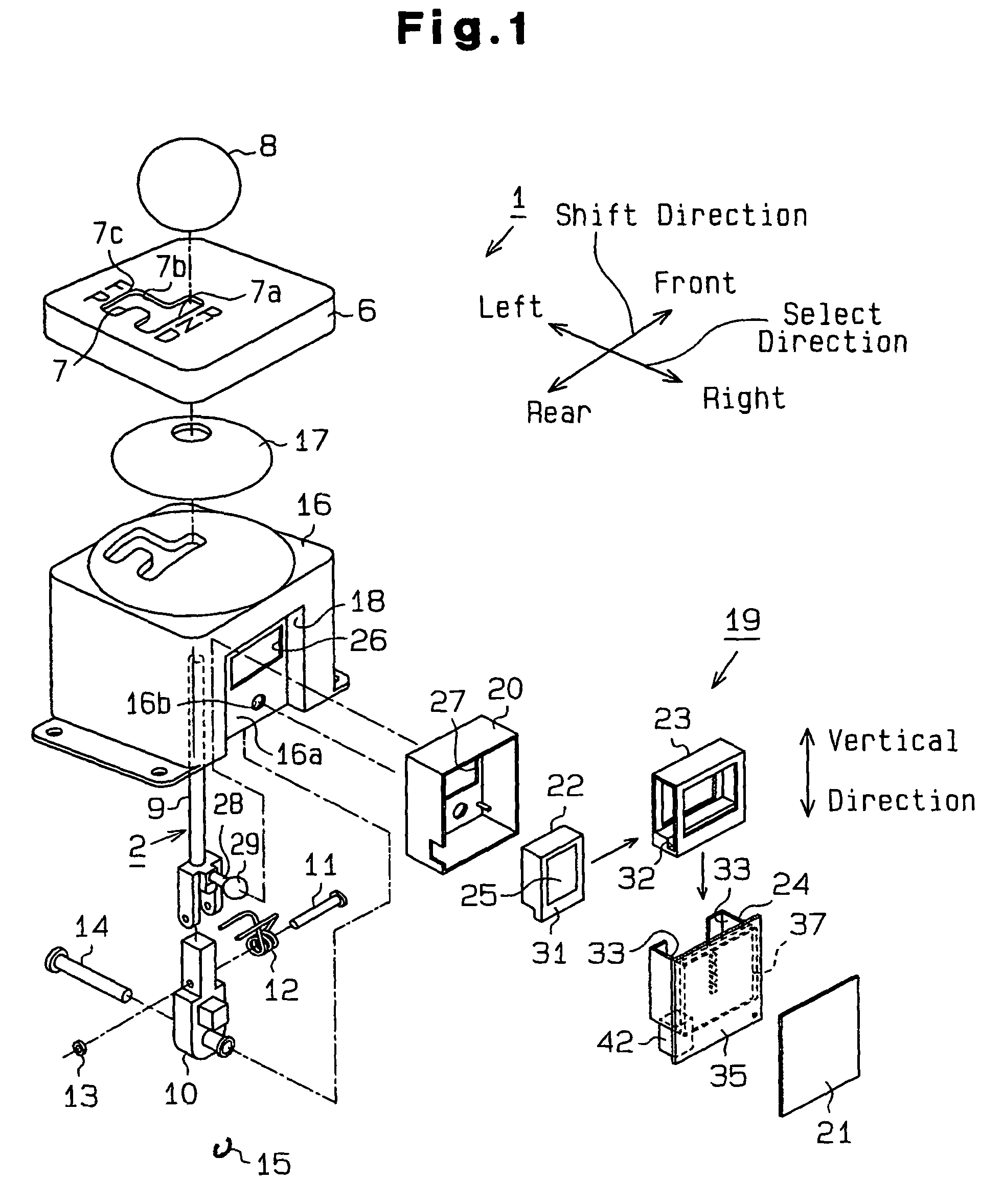 Shifting device