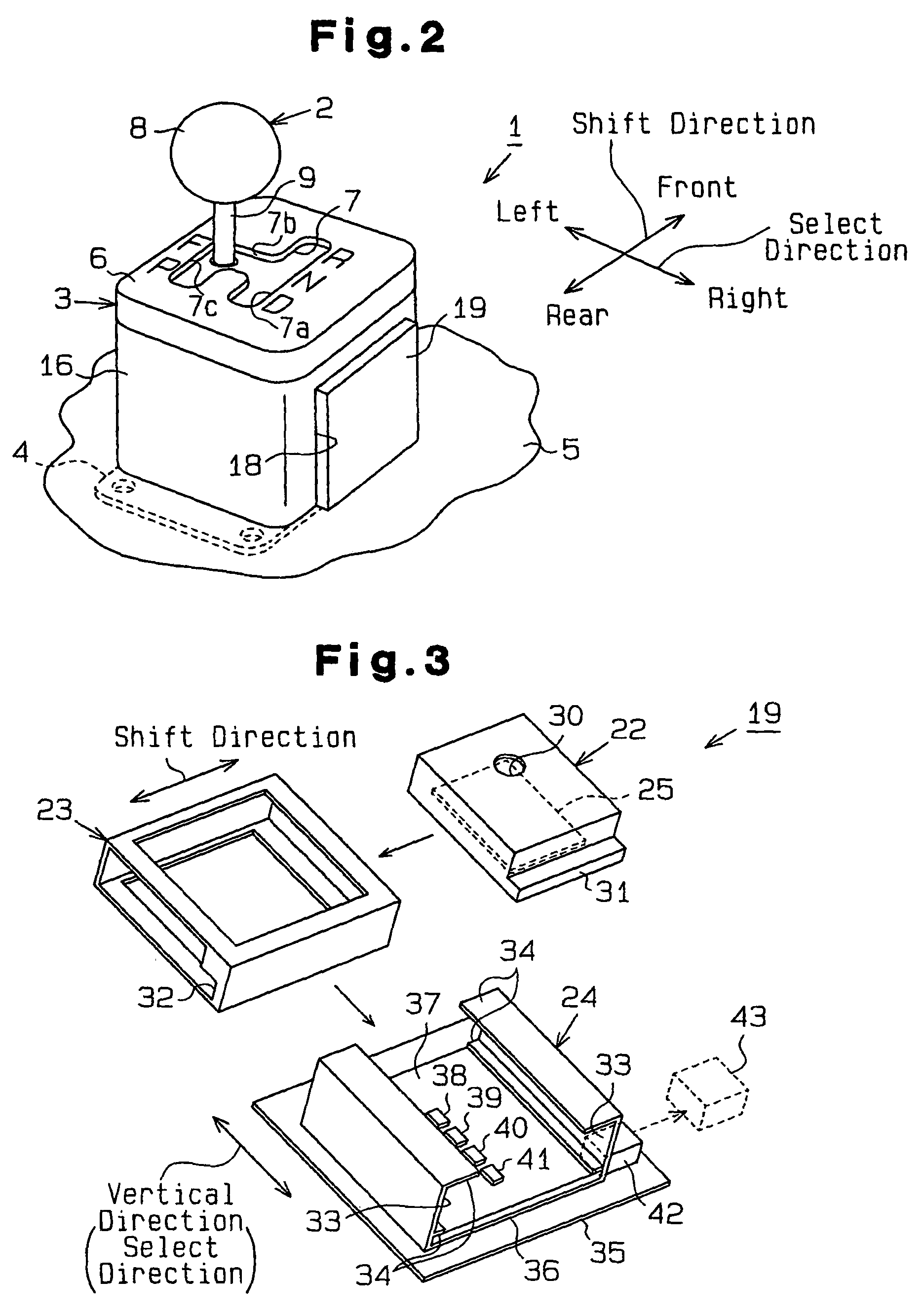 Shifting device