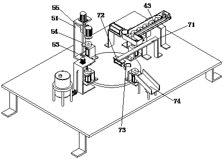 Automobile part integrated processing equipment