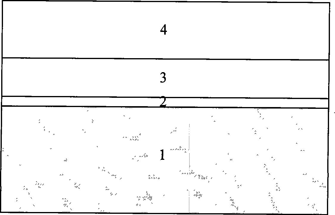 Method for activating magnesium doping gallium nitride base material and LED P-type gallium nitride