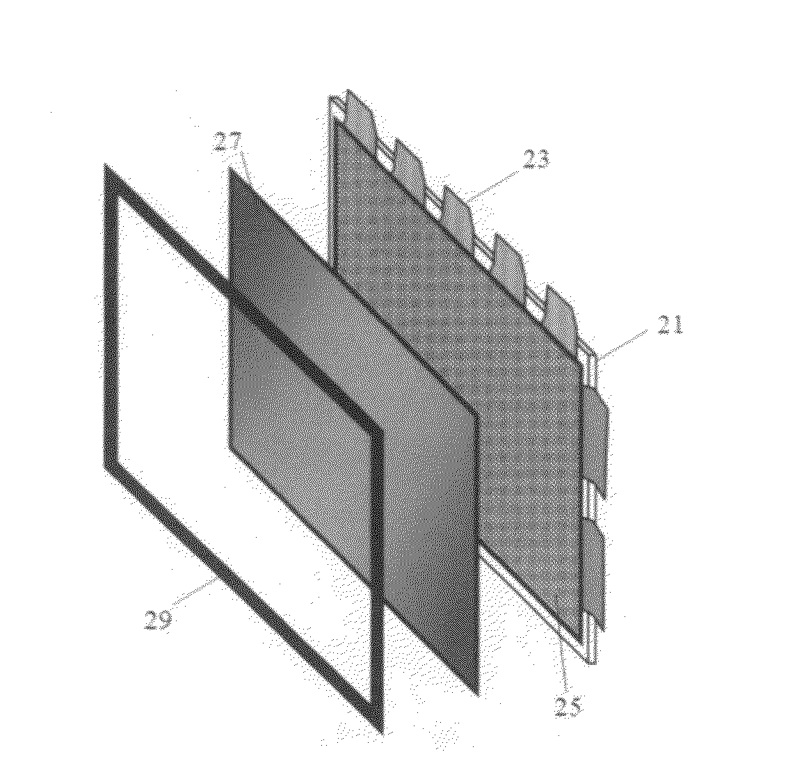 Integrated graphene film heat spreader for display devices