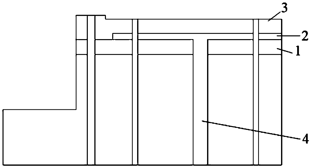 Lower electrode surface dielectric layer and manufacturing process thereof