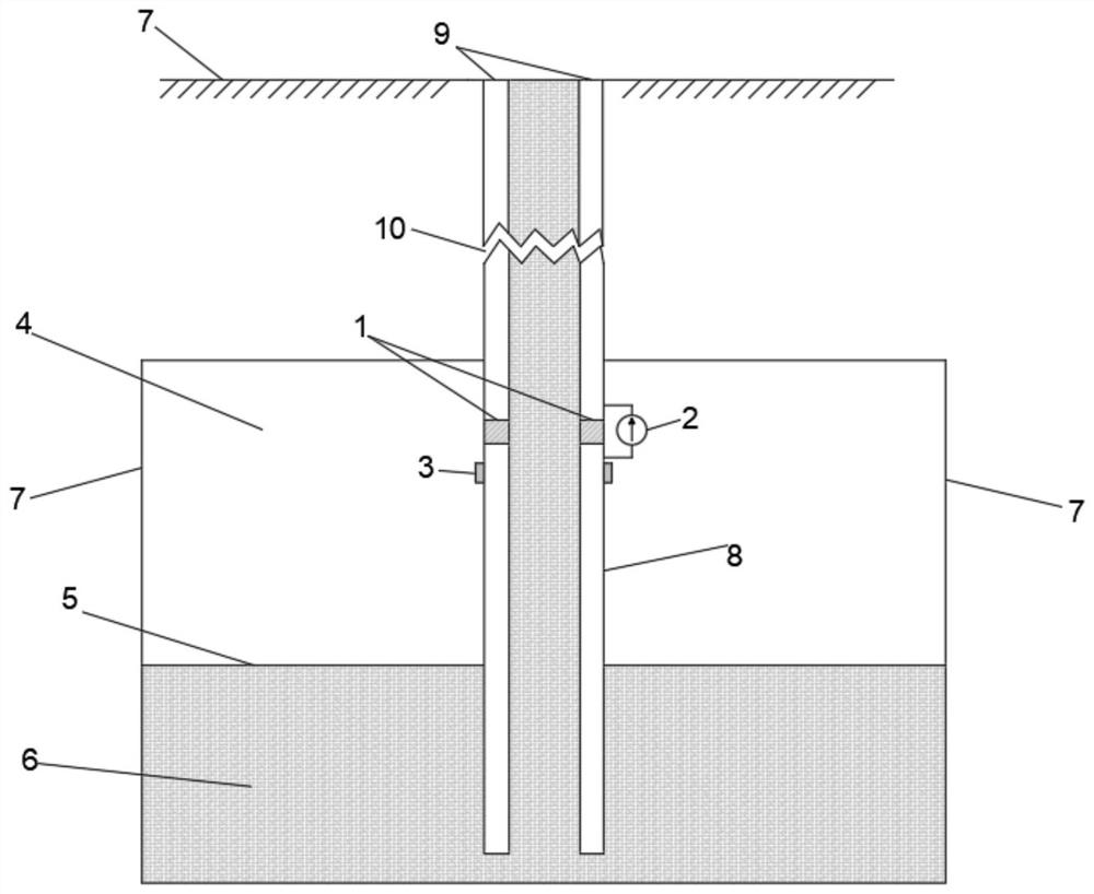 Method and system for measuring gas-liquid interface of salt-cavern gas storage based on low-frequency electrical signal