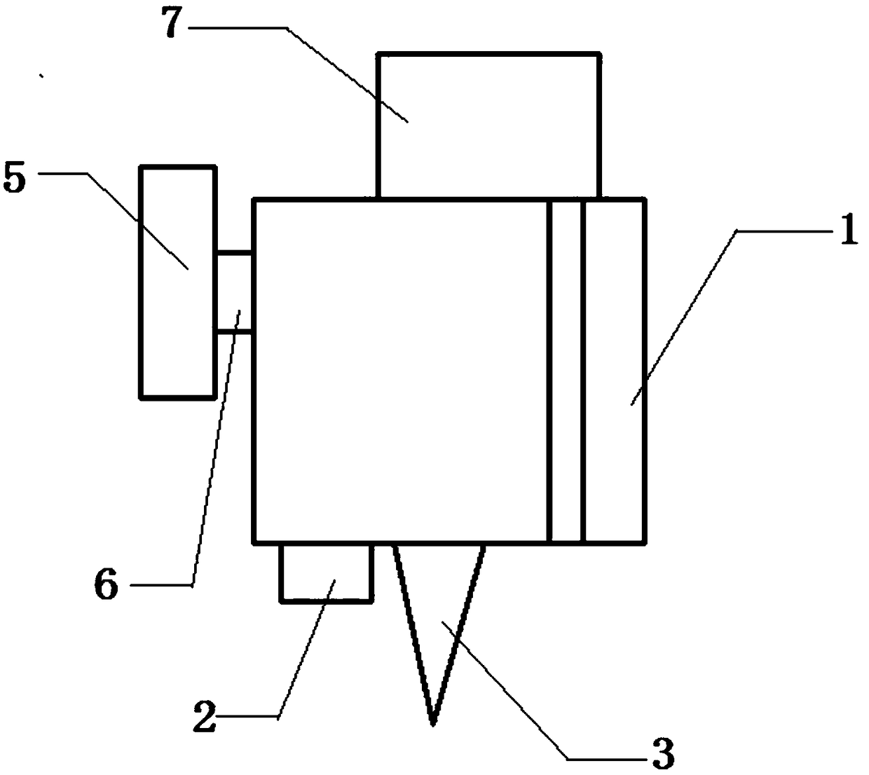 Cleaning device for windscreen of vehicle