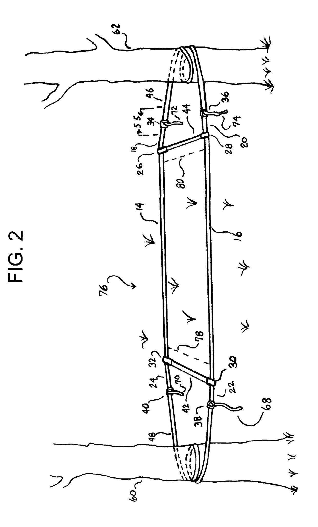 Independent hammock suspension system