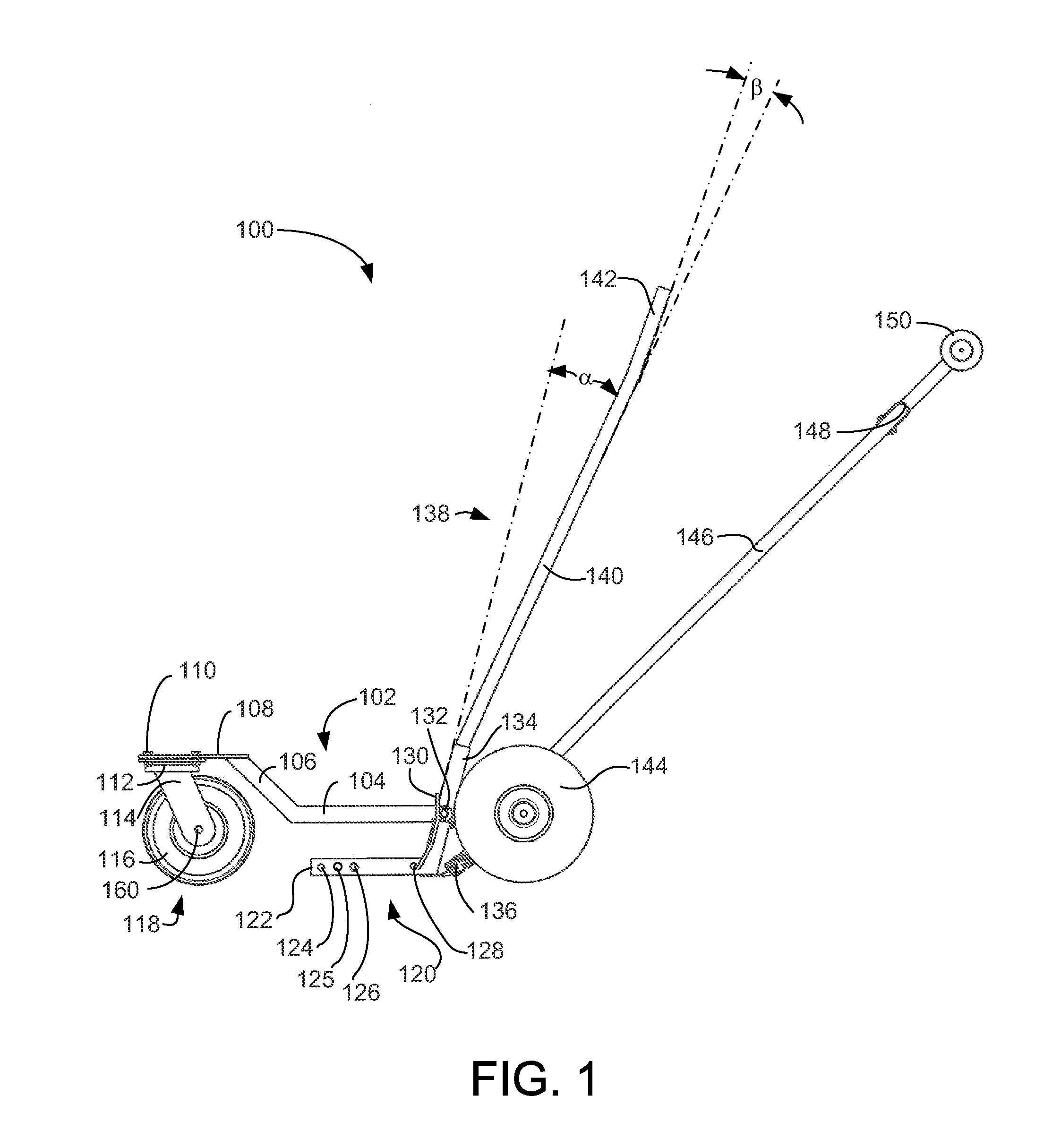 Tail wheel transporter