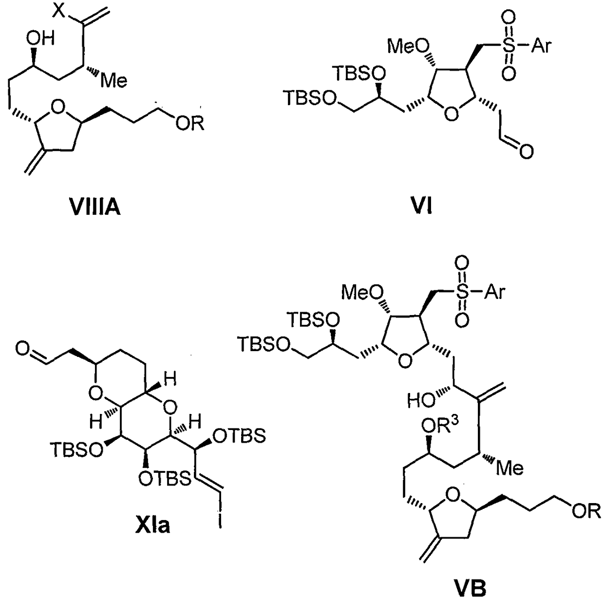 Eribulin intermediates and preparation method thereof