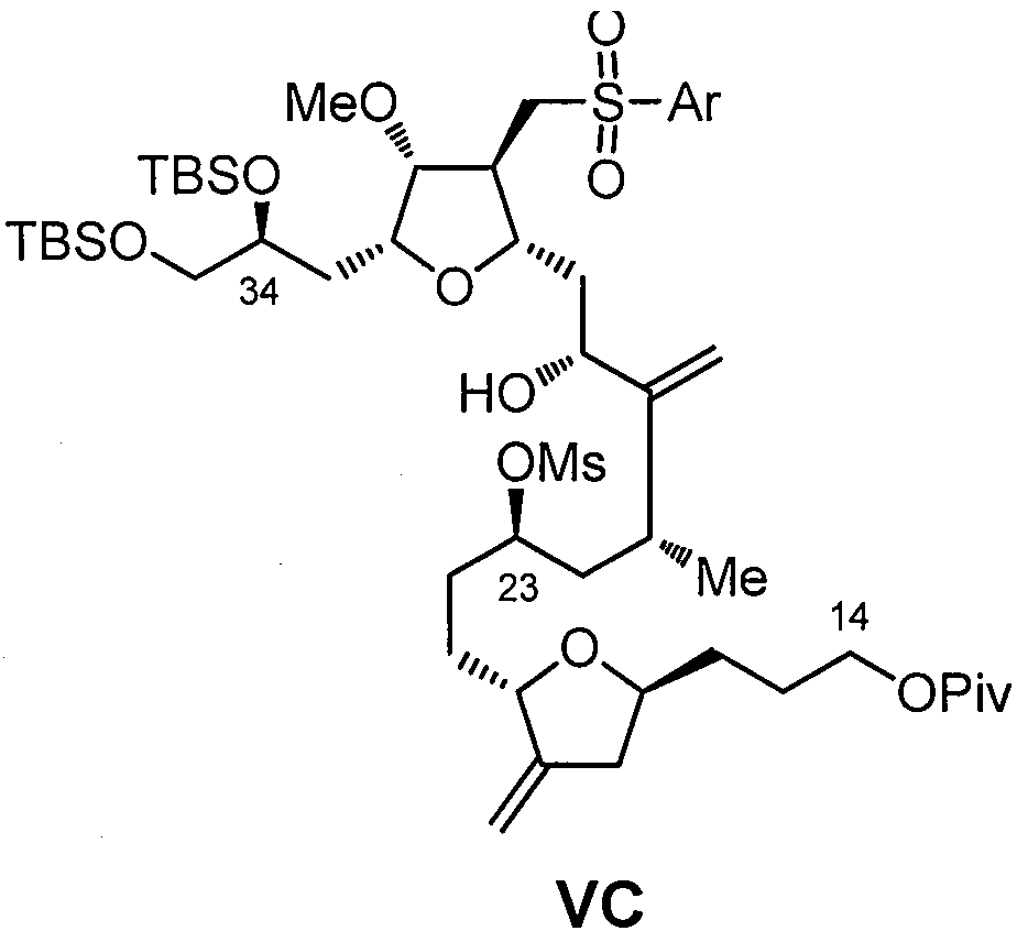 Eribulin intermediates and preparation method thereof