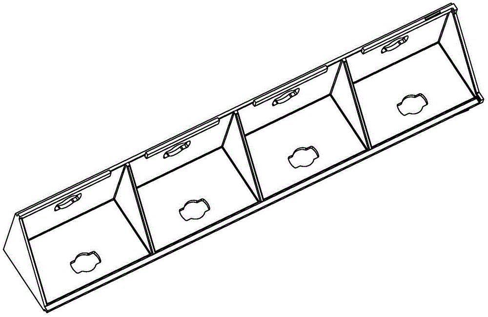 The smc molding process of building inner and outer corner formwork