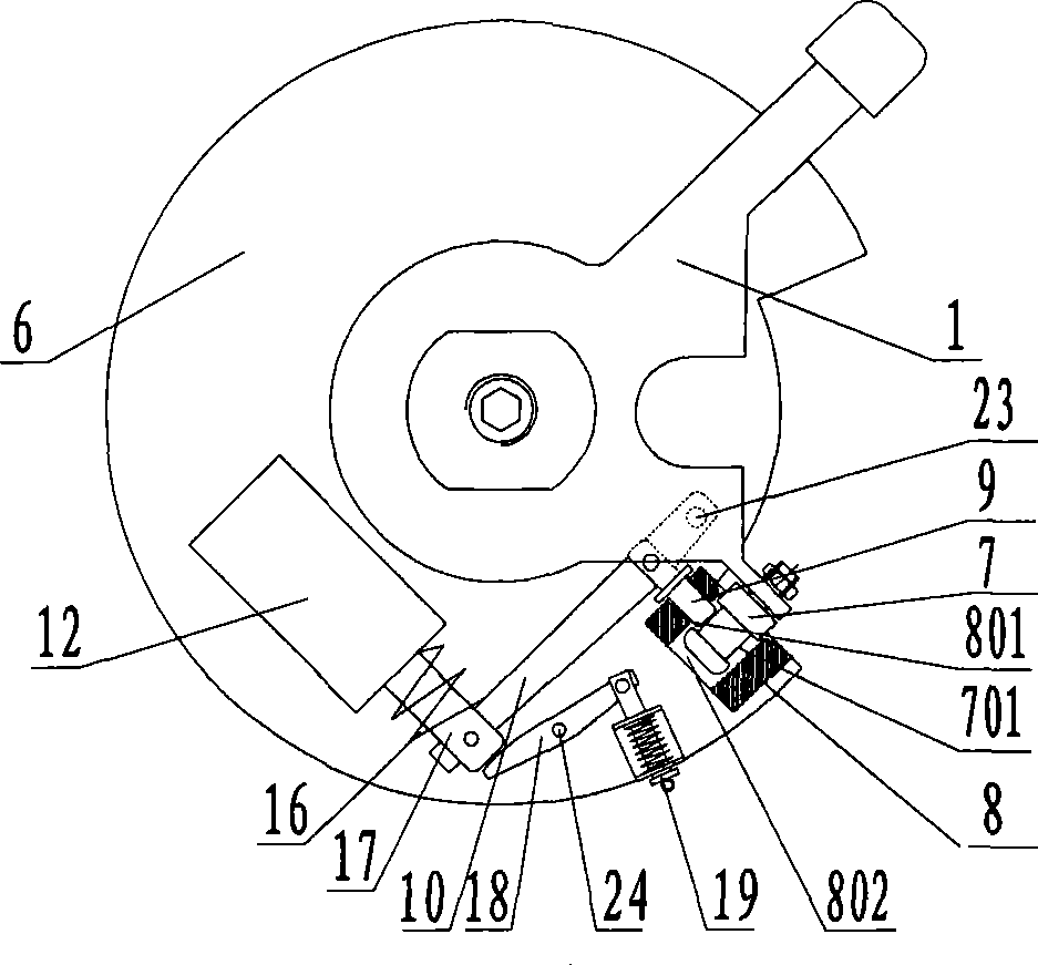 Fast releasing apparatus used for rolling door