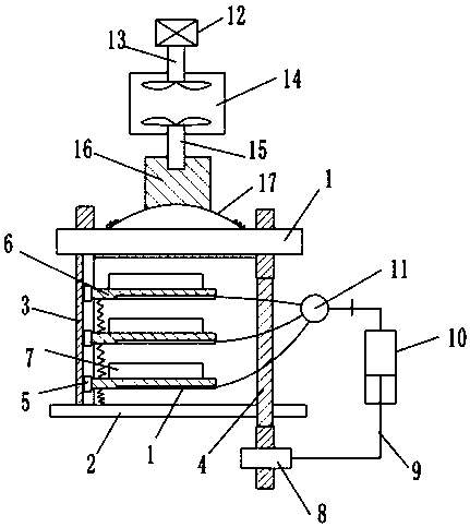 Heat press machine with demoulding function