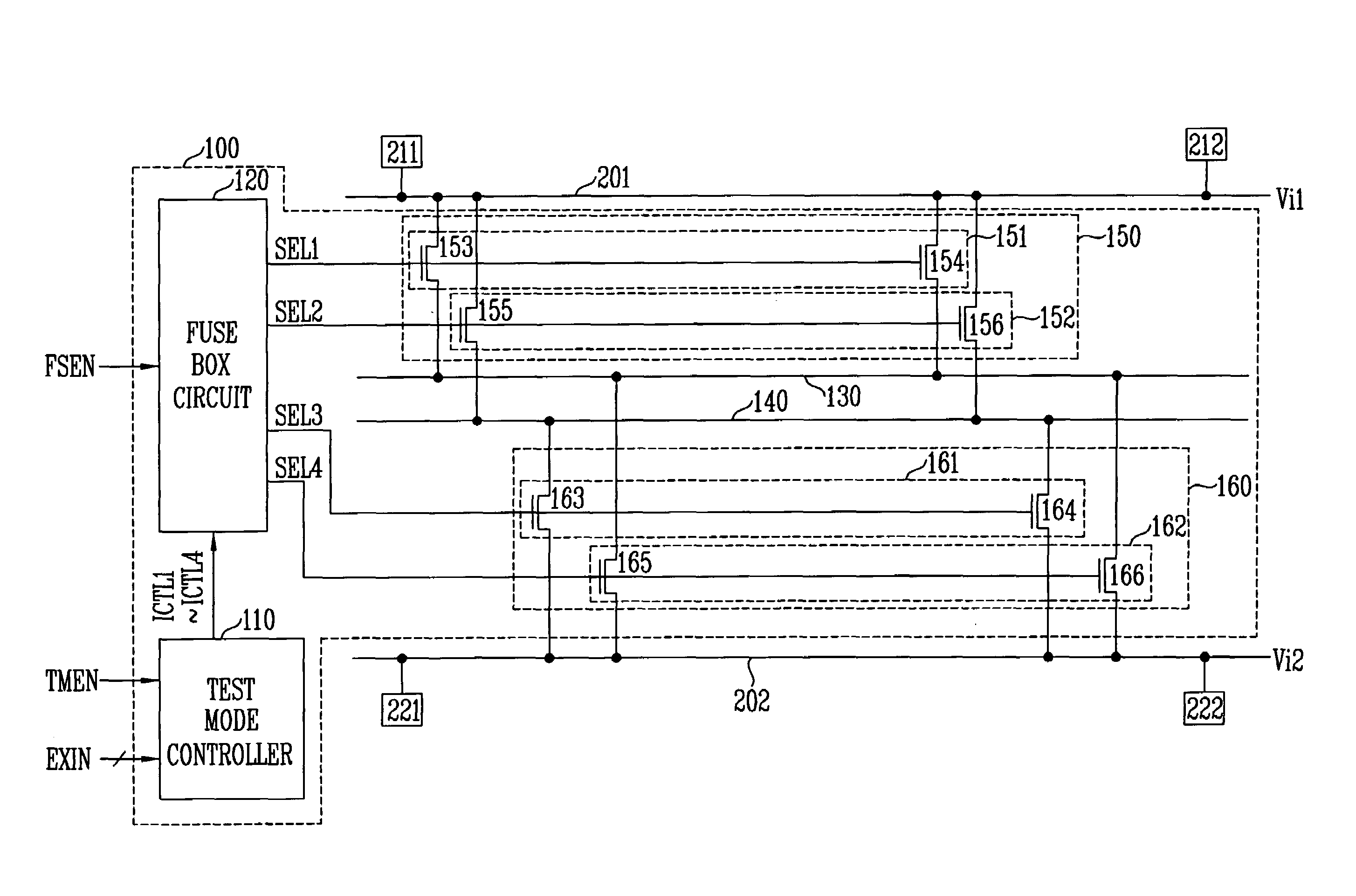 Power line control circuit of semiconductor device