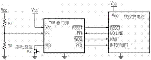 A protection circuit for preventing continuous damage and its realization method