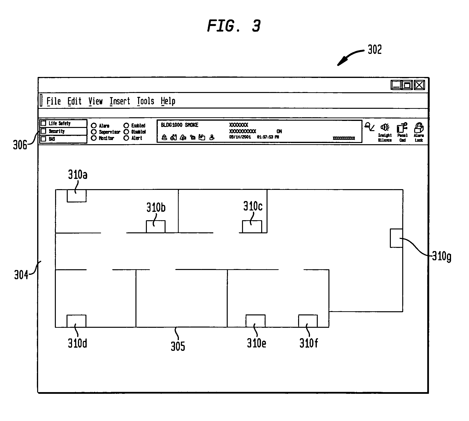 Integrated communication of building control system and fire safety system information