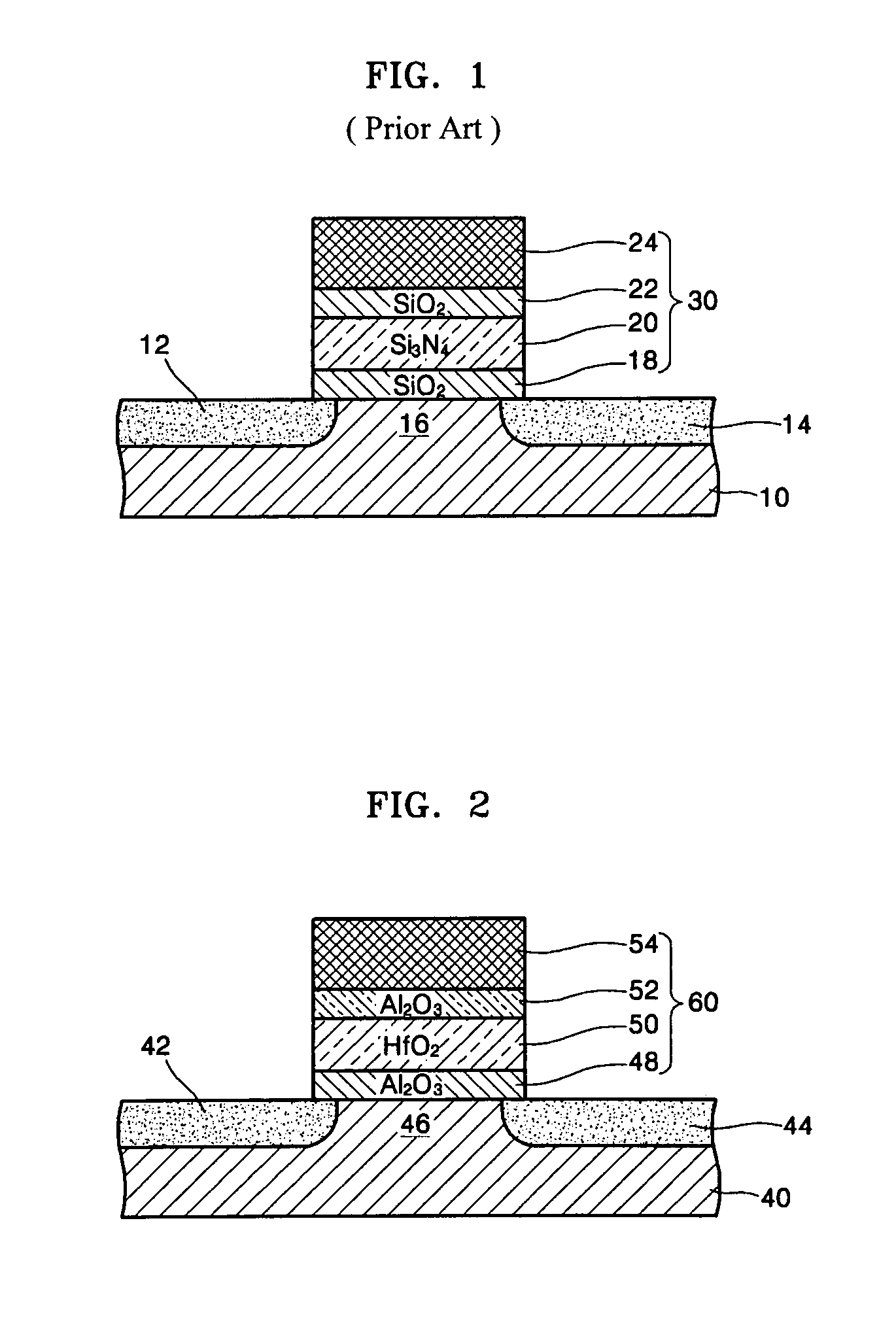 SONOS type memory device