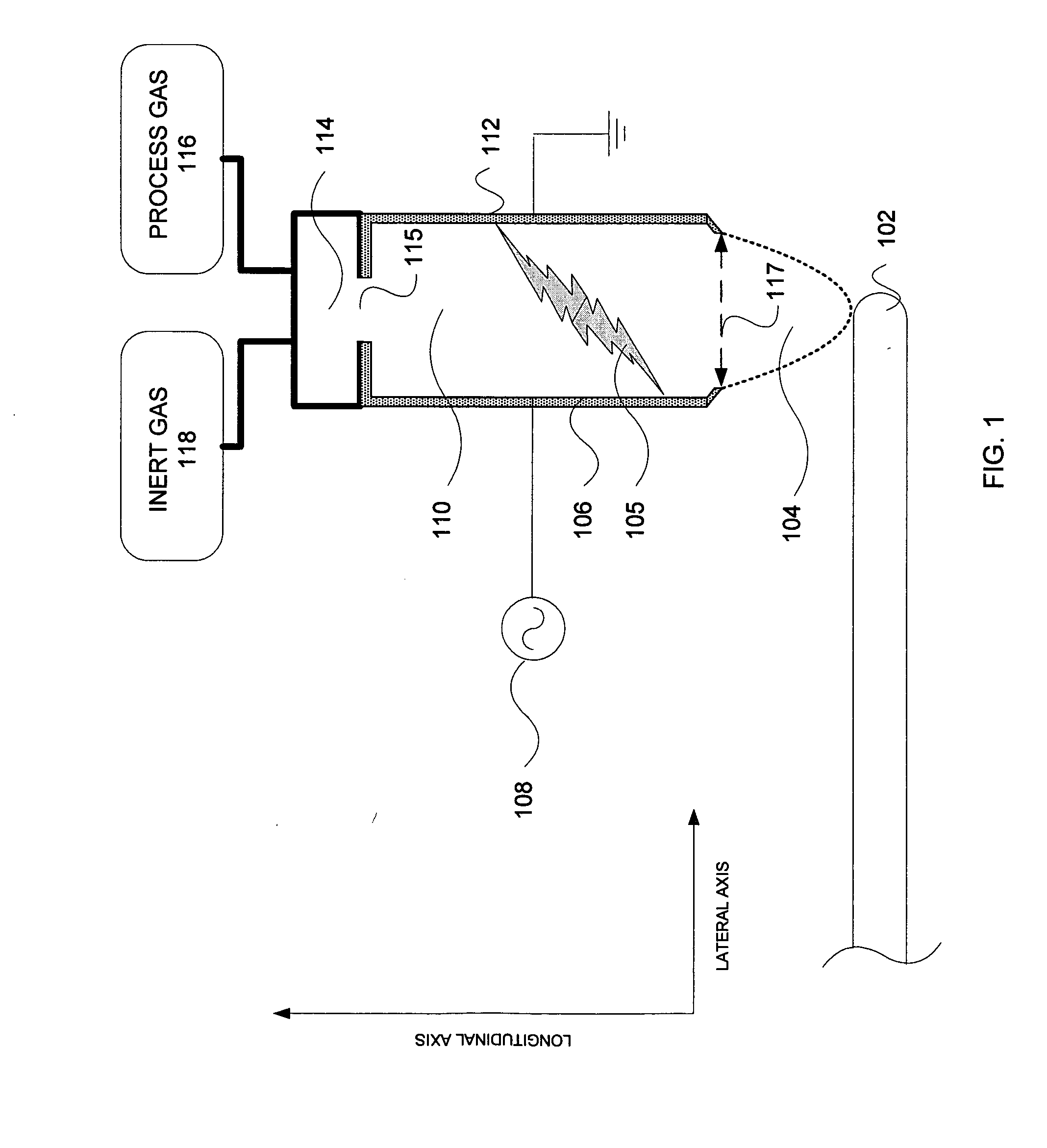 Apparatus for the removal of a fluorinated polymer from a substrate and methods therefor