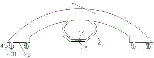 Pipeline protection cover device firm in installation and installing method for pipeline protection cover device firm in installation