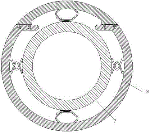 Pipeline protection cover device firm in installation and installing method for pipeline protection cover device firm in installation