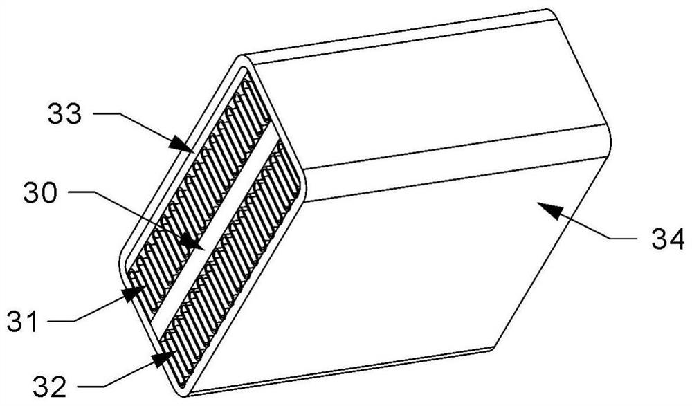 Cooling and heating two-purpose air supply device based on thermoelectric materials