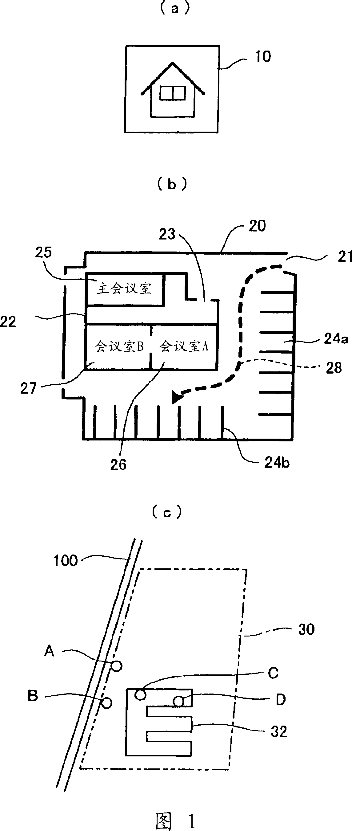 Map information correction device, map information correction method, program, information providing device and information acquisition device using the map information correction device