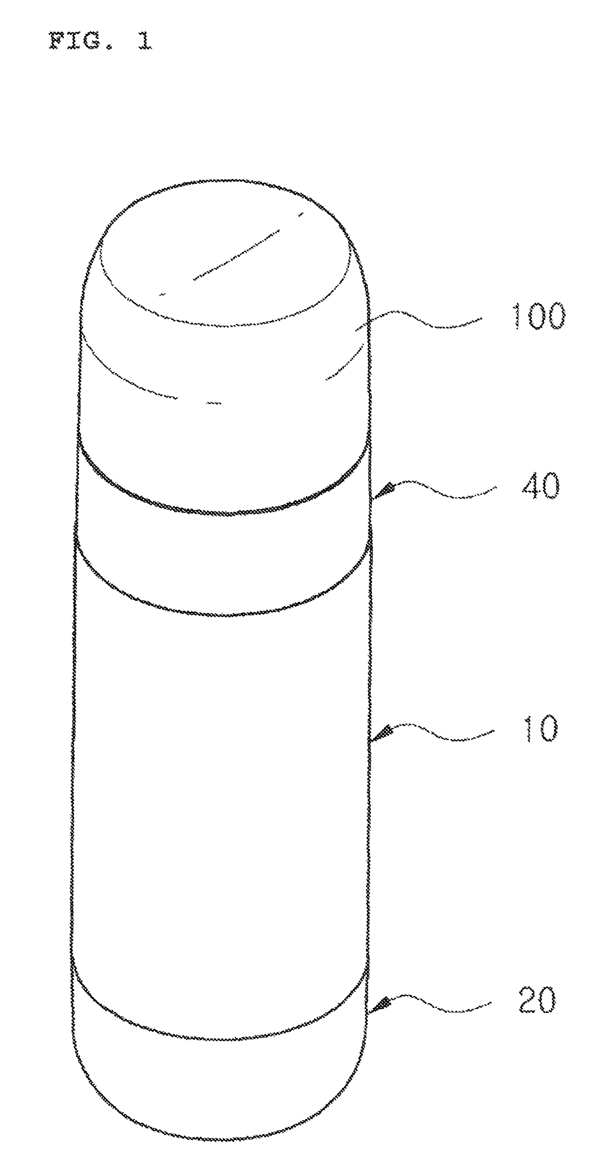 Liquid content container comprising tension member