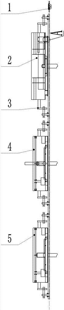 A multi-station granule cupping device