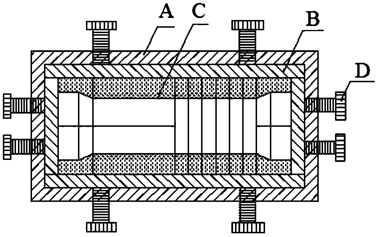 Test method for determining uniaxial tensile strength of soil mass