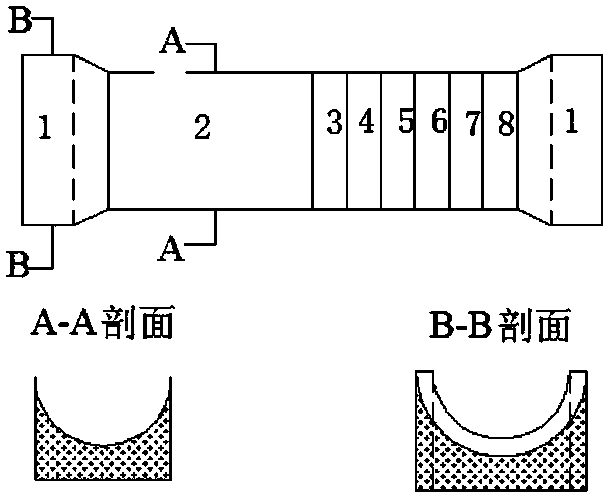 Test method for determining uniaxial tensile strength of soil mass