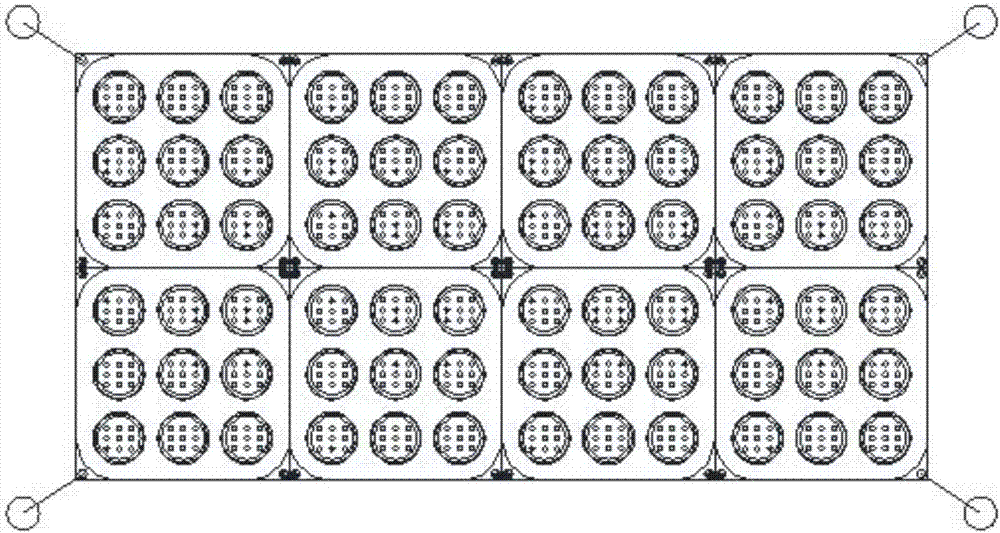 Microecological floating bed for purifying Aquaculture water body and application method of microecological floating bed