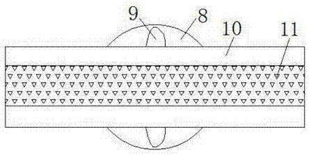 All-directional drying device for woven cloth