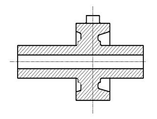 Cast and formed blade guiding frame and casting forming method thereof