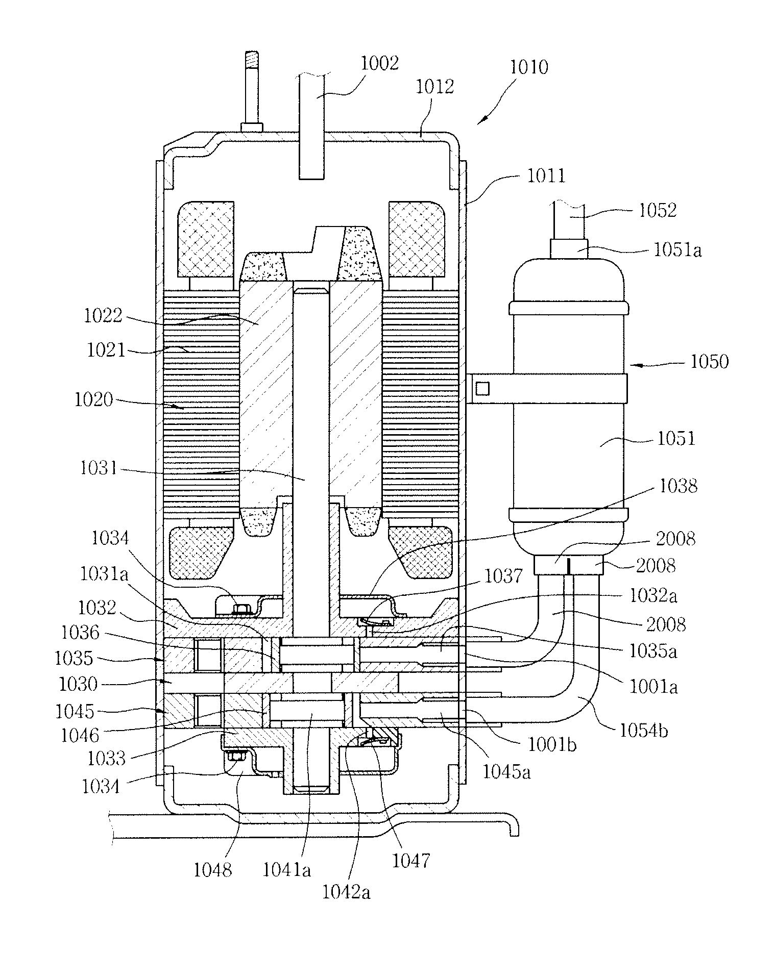 Frequency variable compressor and control method thereof