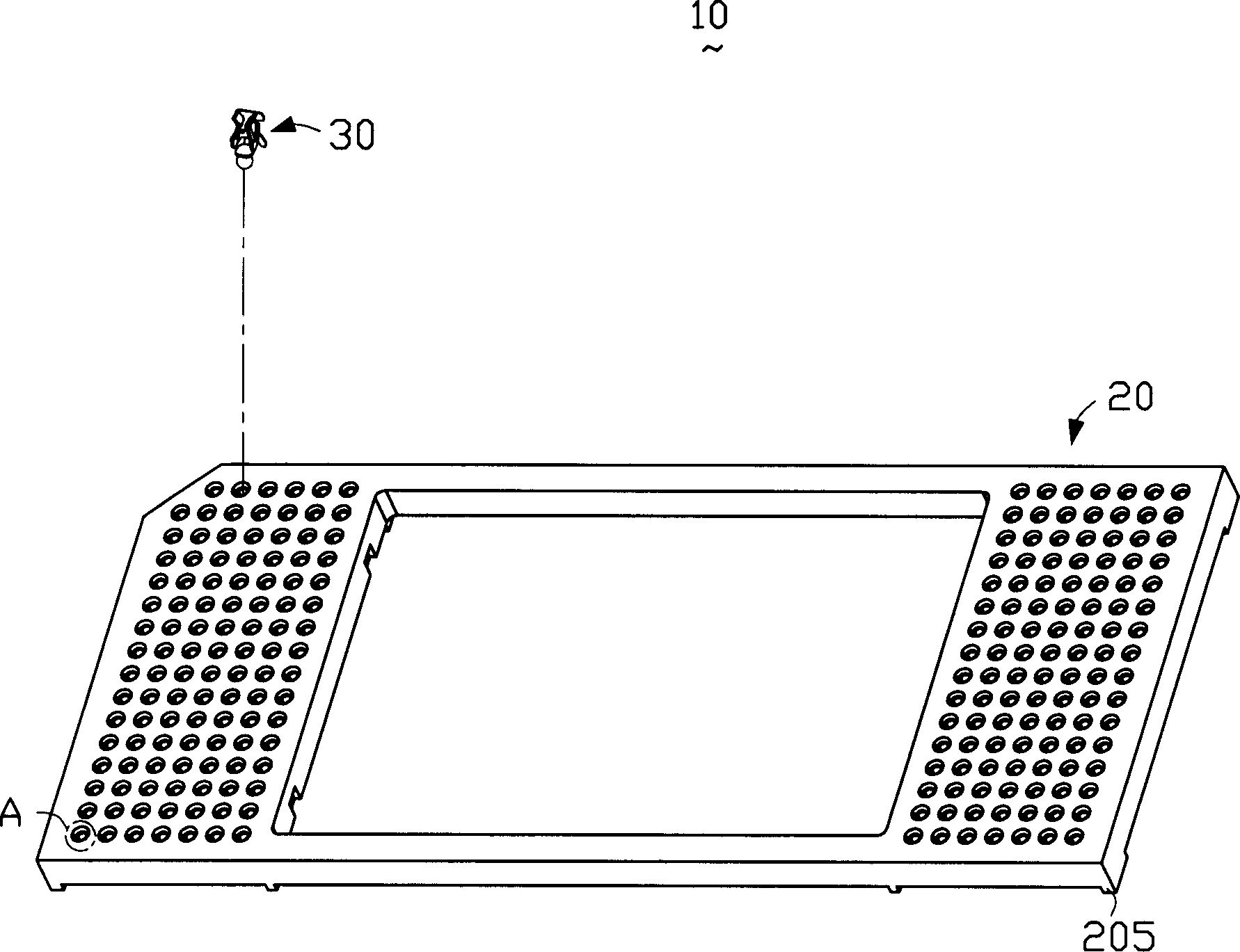 Low insertion force type socket connector