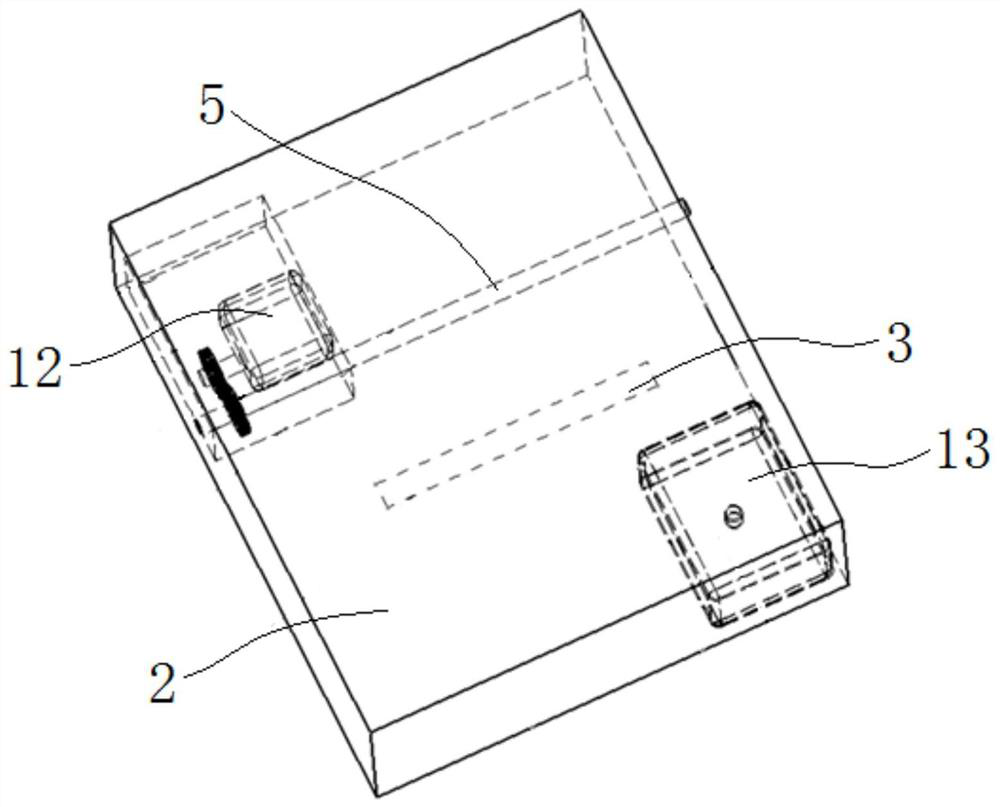 A garbage bag automatic loading and unloading machine