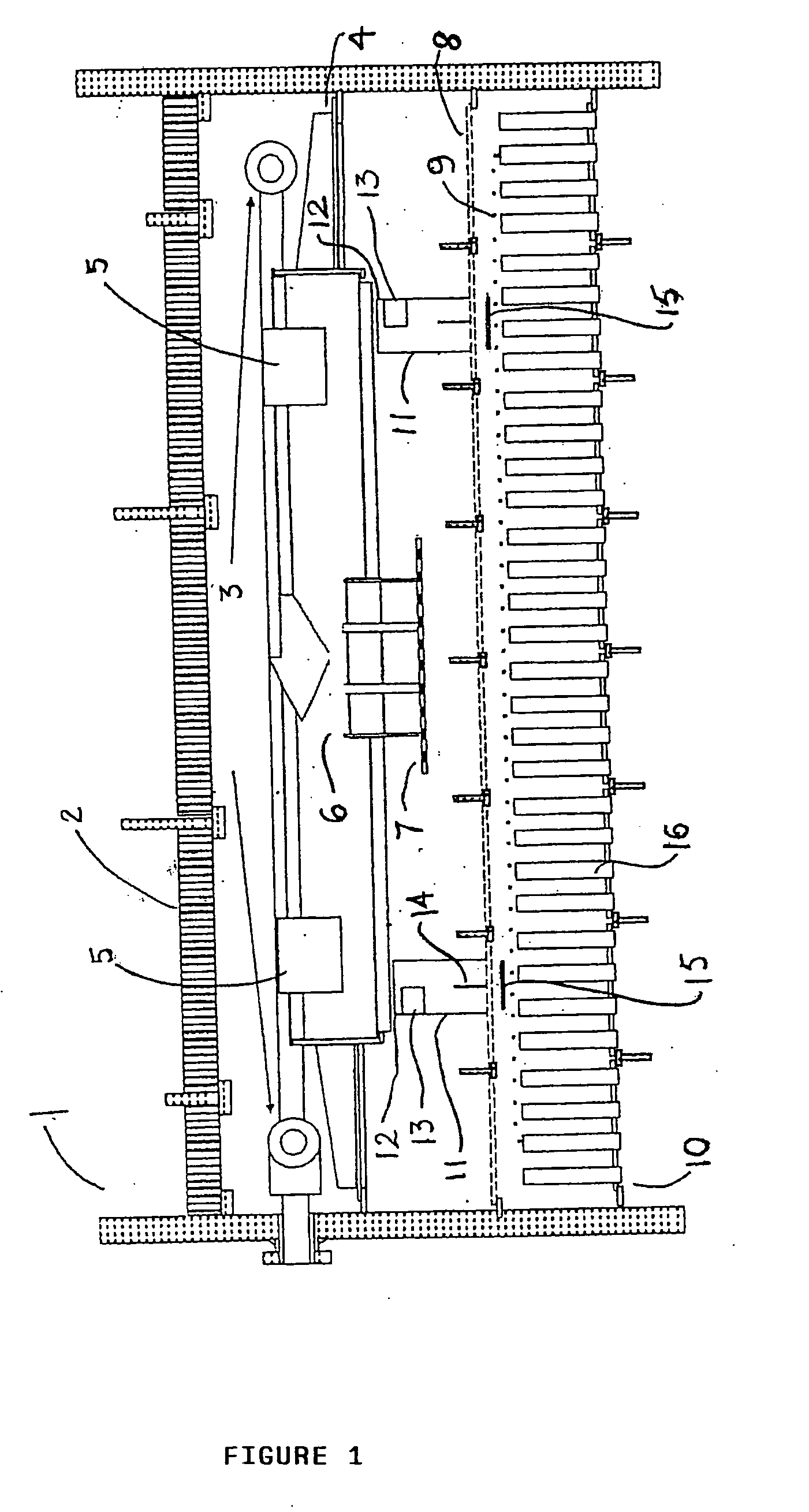 Distributor system for downflow reactors