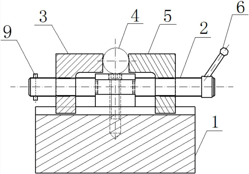 Component clamping device